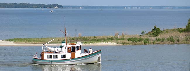 Cruising Urbanna Harbor