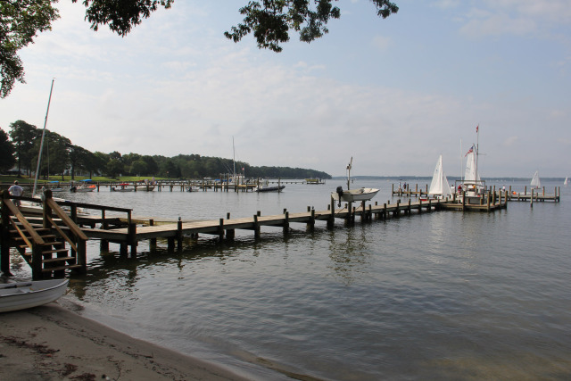 waterfront at Fishing Bay