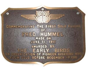 Hummel Airfield commemoration plaque