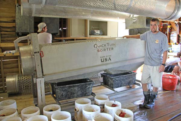 Oyster harvesting equipment