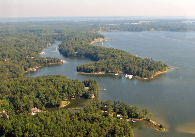 Coves at Wilton Creek aerial