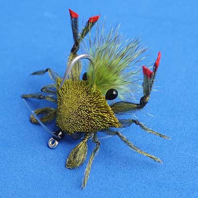 Fishing fly tying sample