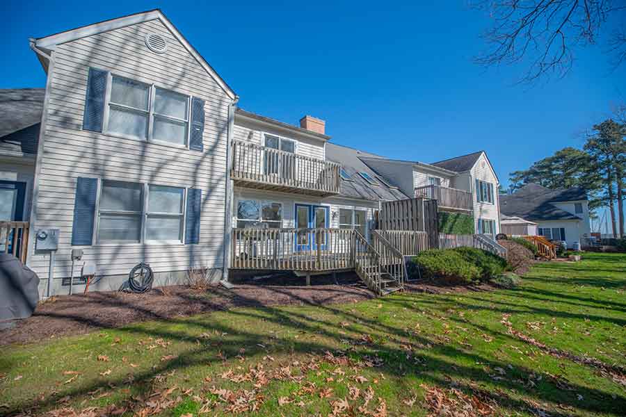 Deltaville waterfront townhome