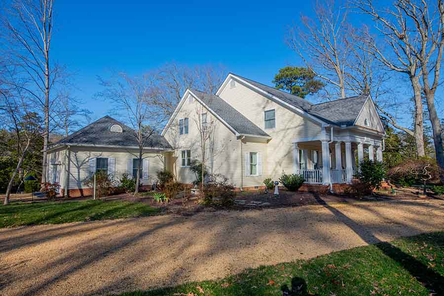 Bland Point home at Moore's Creek in Deltaville, Virginia